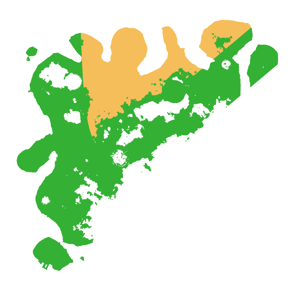 Biome Rust Map: Procedural Map, Size: 3500, Seed: 58906312