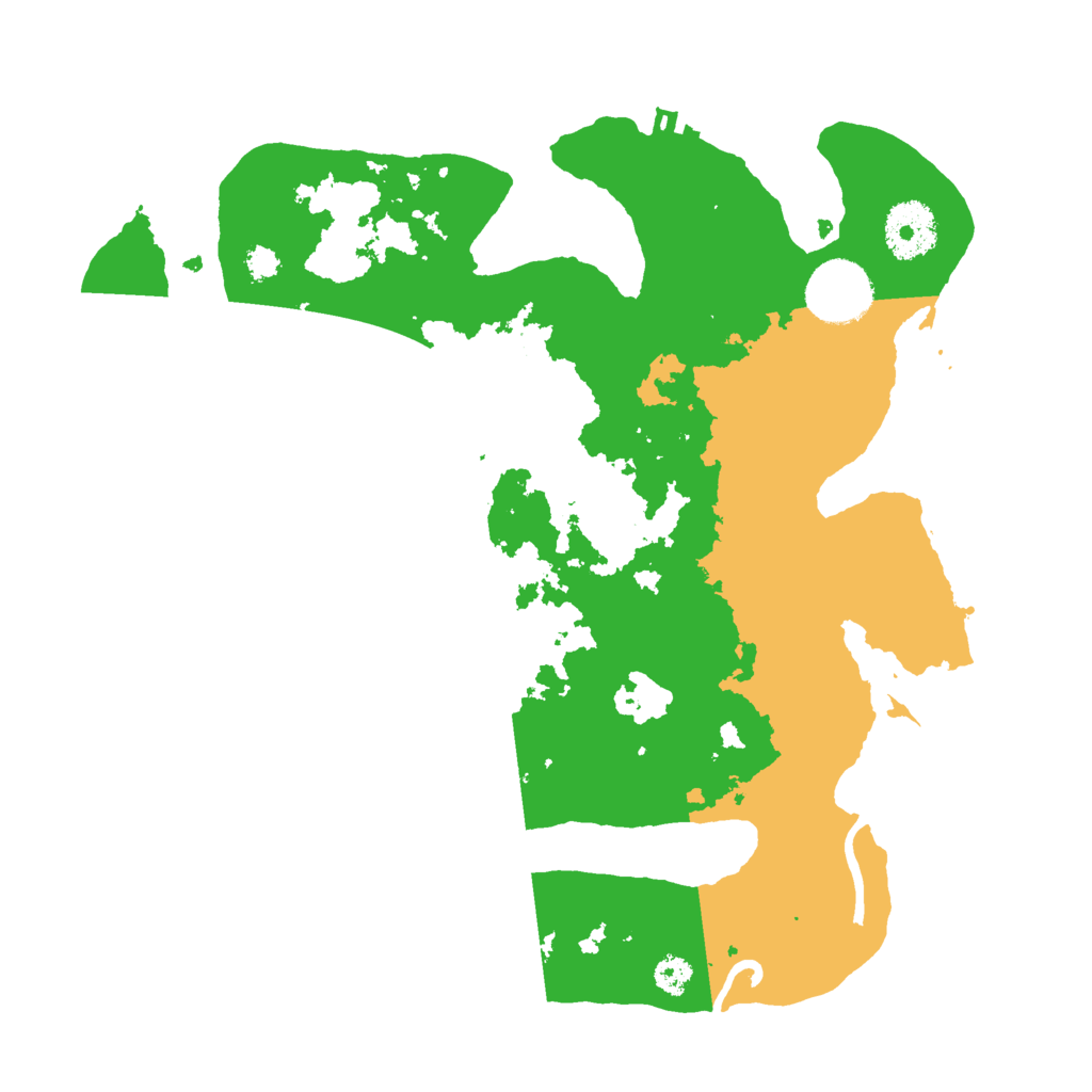 Biome Rust Map: Procedural Map, Size: 3000, Seed: 2831759