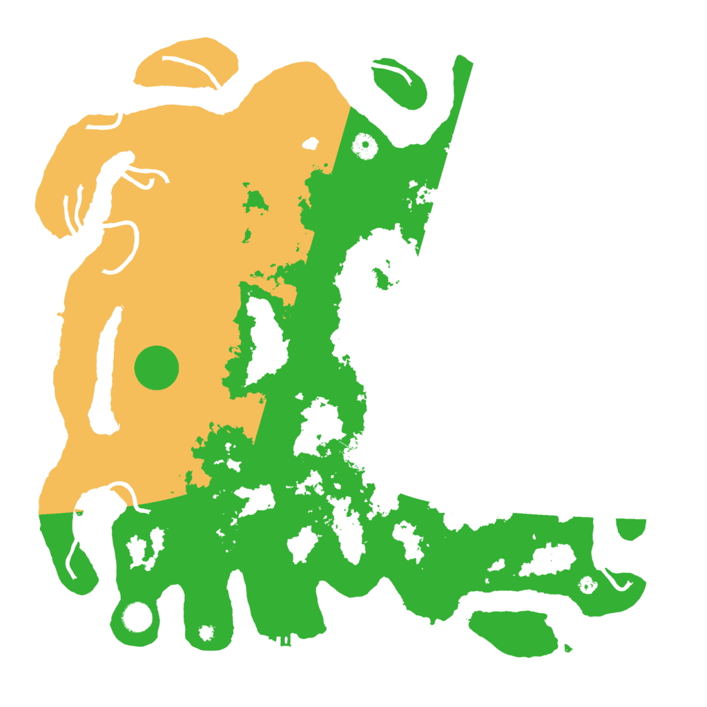 Biome Rust Map: Procedural Map, Size: 4200, Seed: 2147483640