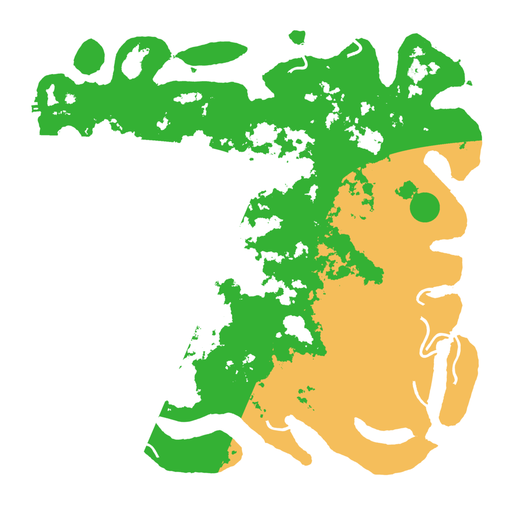 Biome Rust Map: Procedural Map, Size: 4500, Seed: 2789025