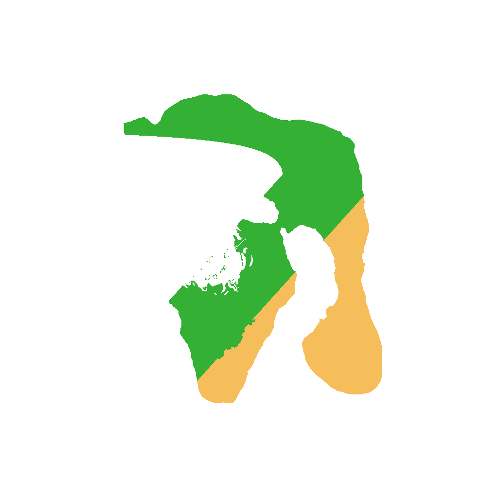 Biome Rust Map: Barren, Size: 1500, Seed: 3486489