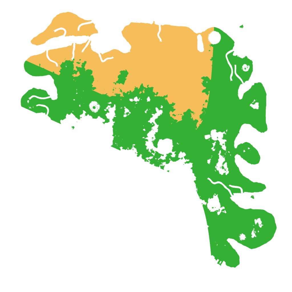 Biome Rust Map: Procedural Map, Size: 4096, Seed: 500