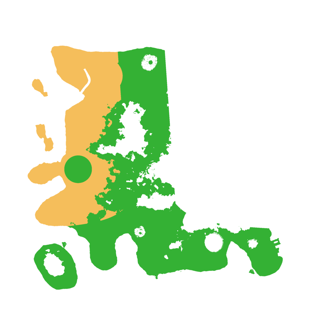 Biome Rust Map: Procedural Map, Size: 3000, Seed: 9011