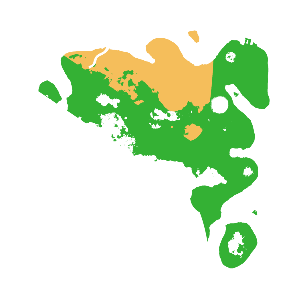 Biome Rust Map: Procedural Map, Size: 3000, Seed: 1911990545
