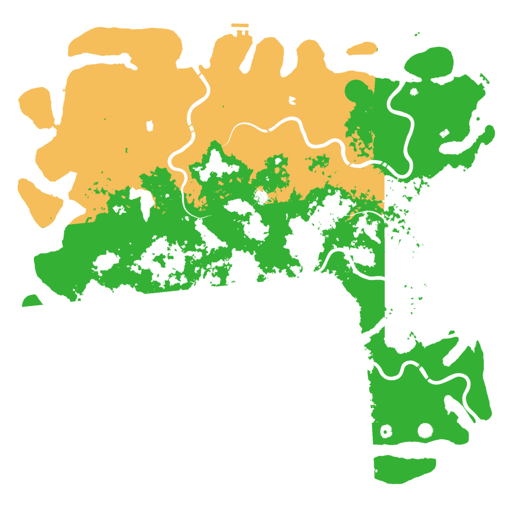 Biome Rust Map: Procedural Map, Size: 6000, Seed: 1011783688