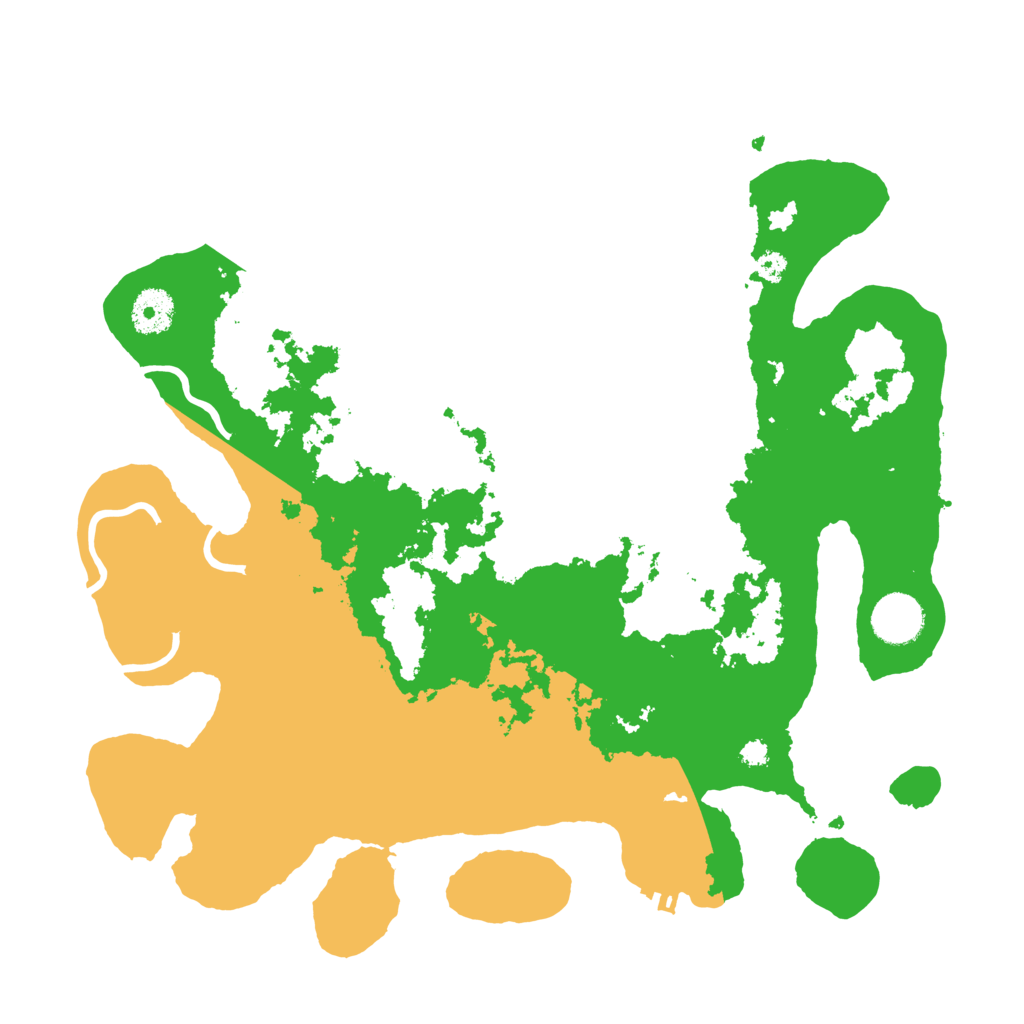 Biome Rust Map: Procedural Map, Size: 3500, Seed: 2131609221