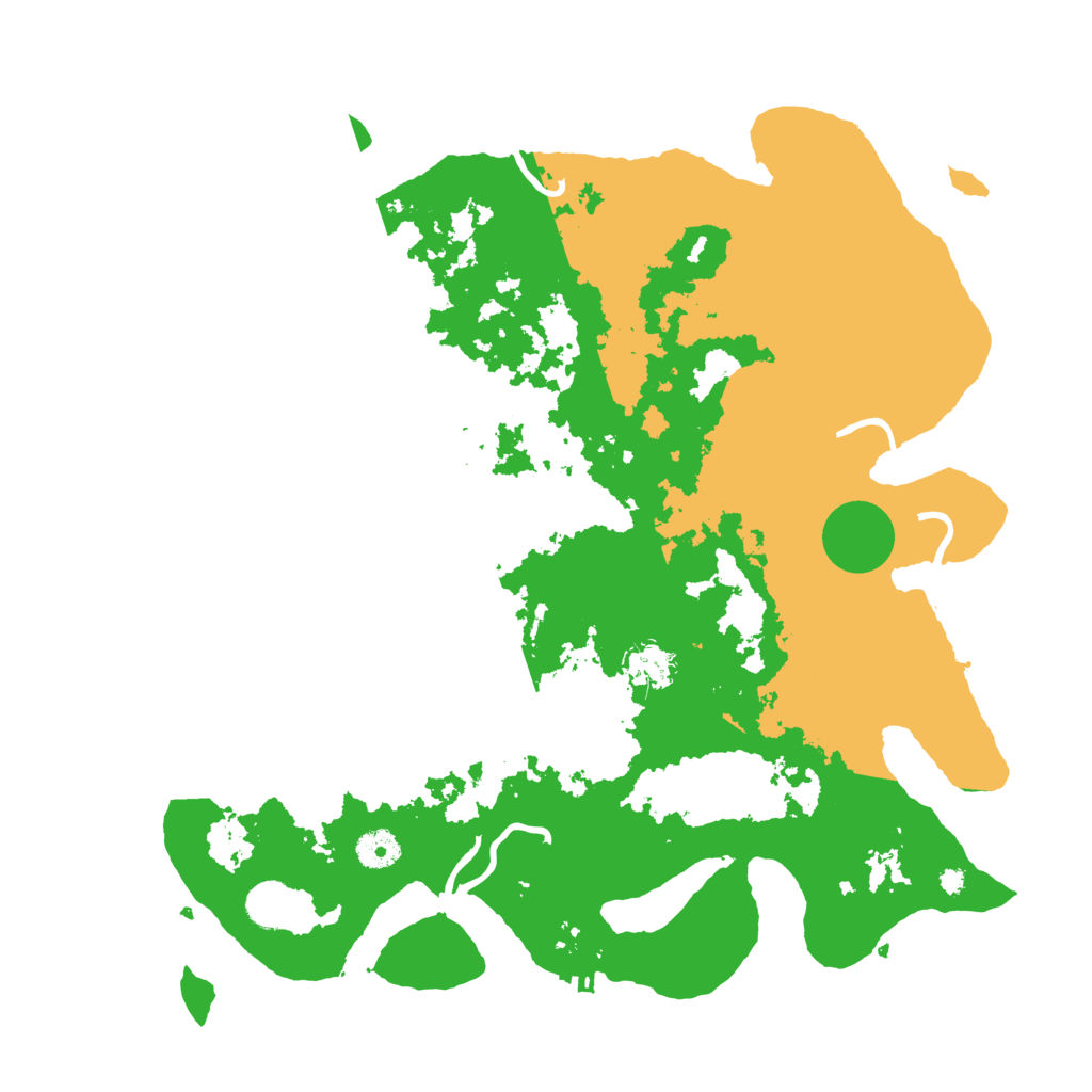 Biome Rust Map: Procedural Map, Size: 4000, Seed: 975312468