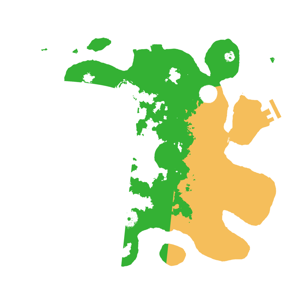 Biome Rust Map: Procedural Map, Size: 3000, Seed: 1105869488