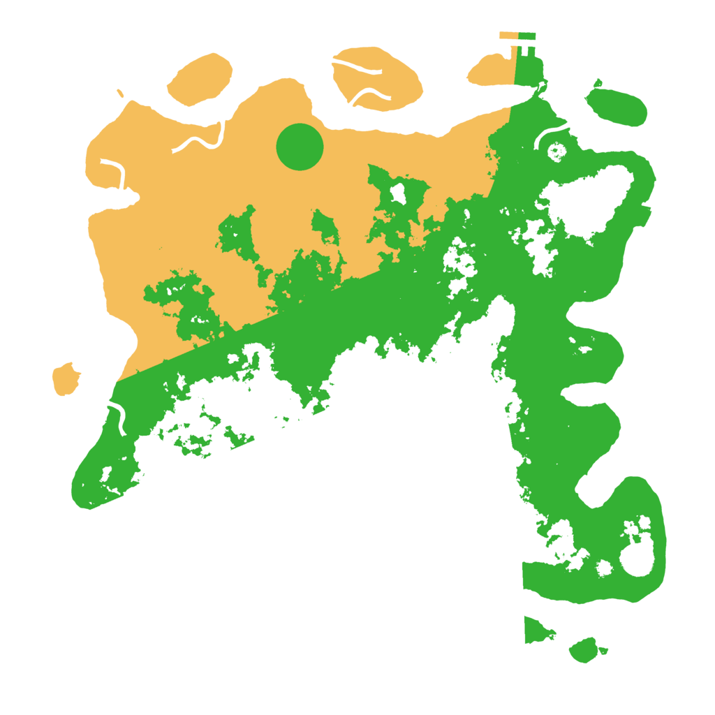 Biome Rust Map: Procedural Map, Size: 4000, Seed: 2076986953