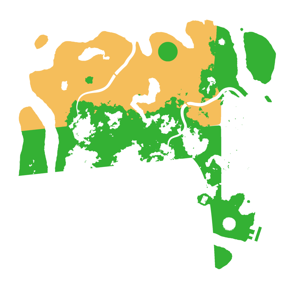 Biome Rust Map: Procedural Map, Size: 4000, Seed: 1011783688
