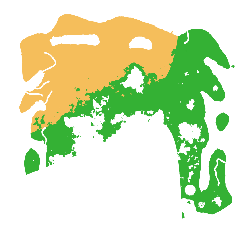 Biome Rust Map: Procedural Map, Size: 4000, Seed: 219278