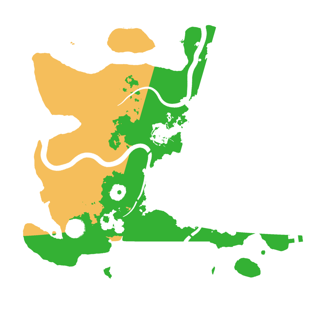 Biome Rust Map: Procedural Map, Size: 3000, Seed: 1703078797