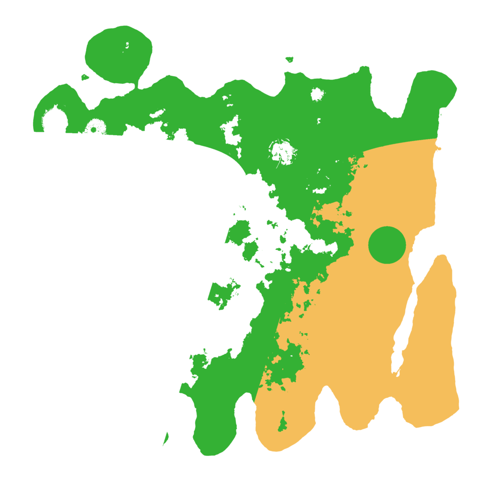 Biome Rust Map: Procedural Map, Size: 3500, Seed: 1412936329