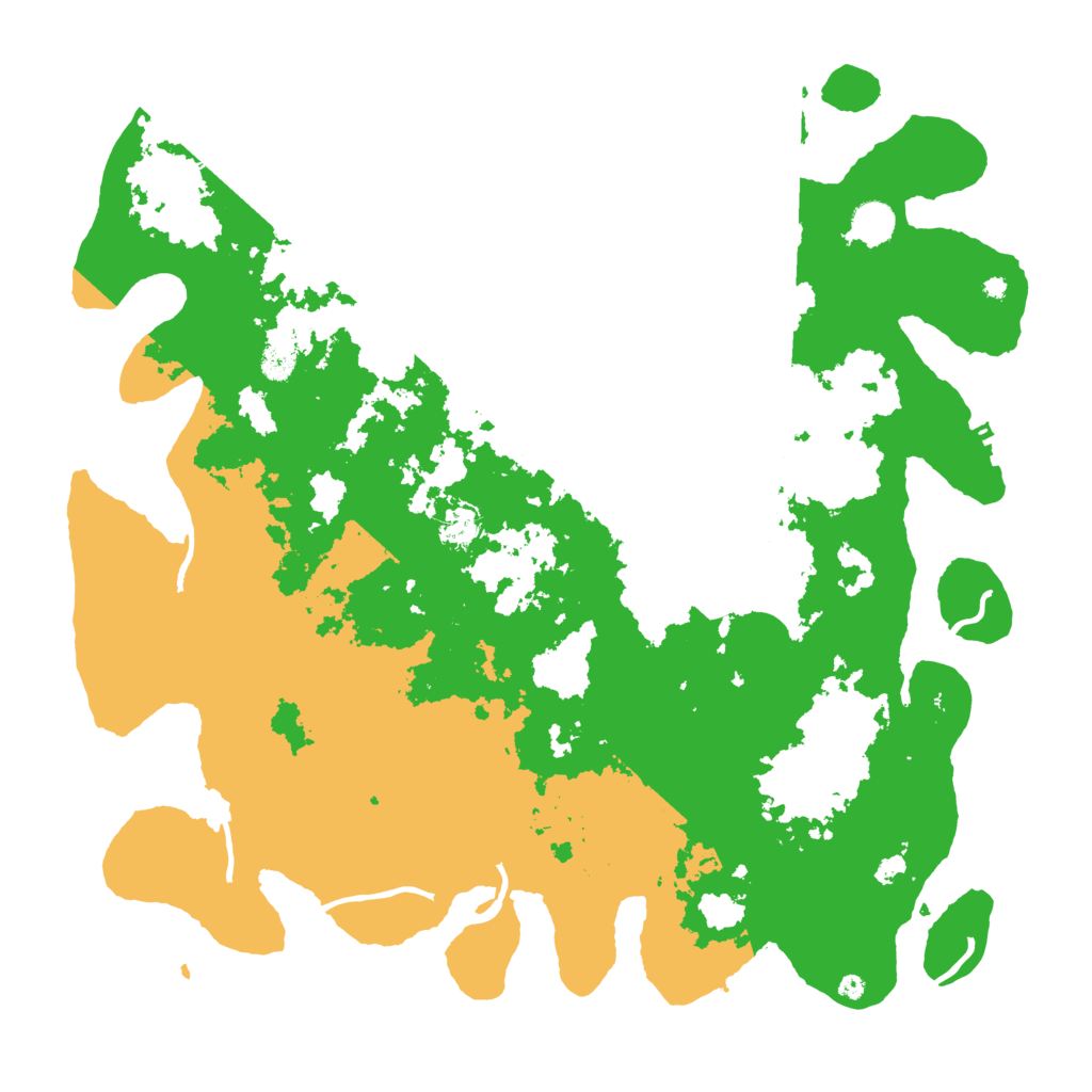 Biome Rust Map: Procedural Map, Size: 4500, Seed: 6934