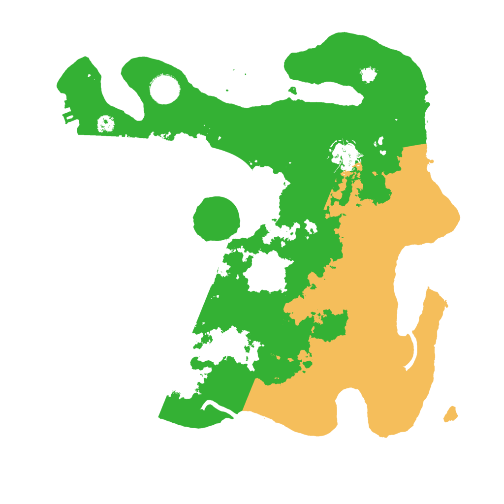 Biome Rust Map: Procedural Map, Size: 3000, Seed: 1133278105