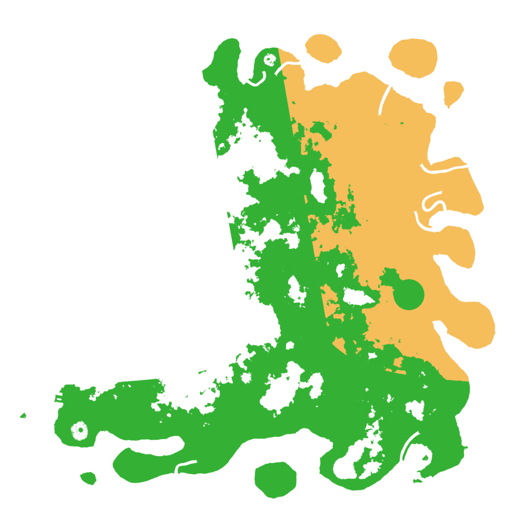 Biome Rust Map: Procedural Map, Size: 4500, Seed: 2110863970