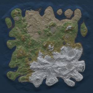 Thumbnail Rust Map: Procedural Map, Size: 4250, Seed: 9012022, 19 Monuments