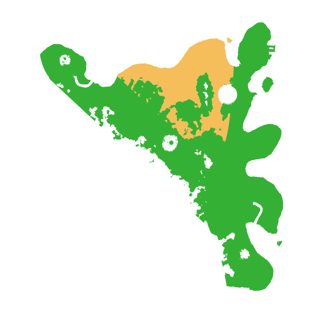 Biome Rust Map: Procedural Map, Size: 3000, Seed: 2103581489