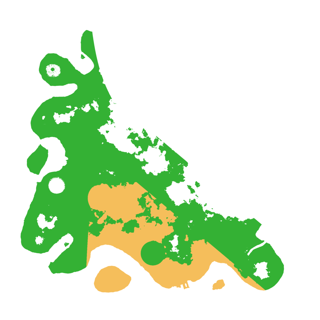 Biome Rust Map: Procedural Map, Size: 3500, Seed: 675358300