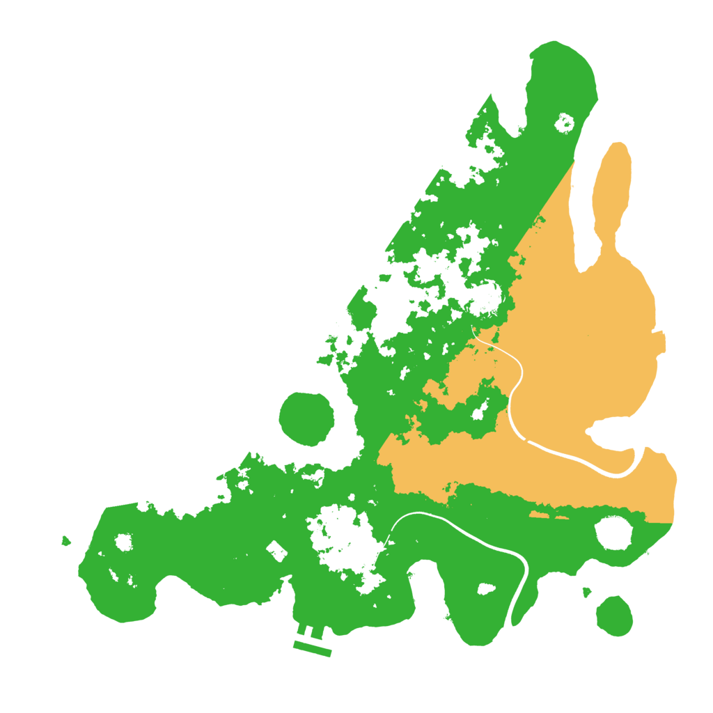 Biome Rust Map: Procedural Map, Size: 3750, Seed: 748593257