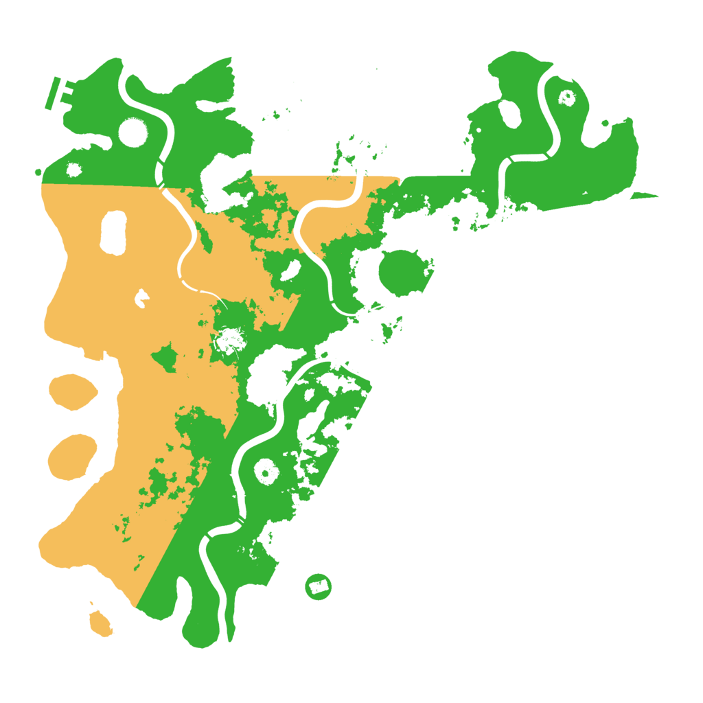 Biome Rust Map: Procedural Map, Size: 4250, Seed: 299965518