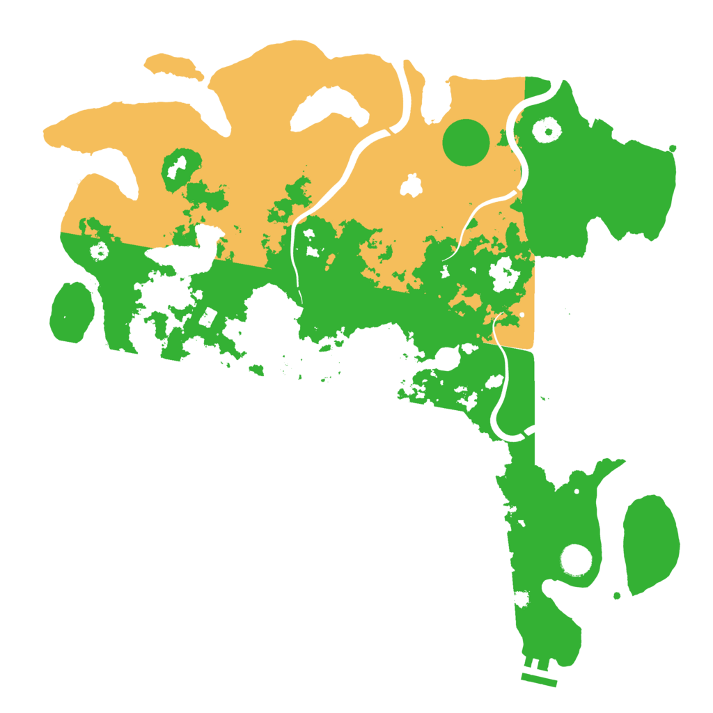 Biome Rust Map: Procedural Map, Size: 4000, Seed: 1383429946