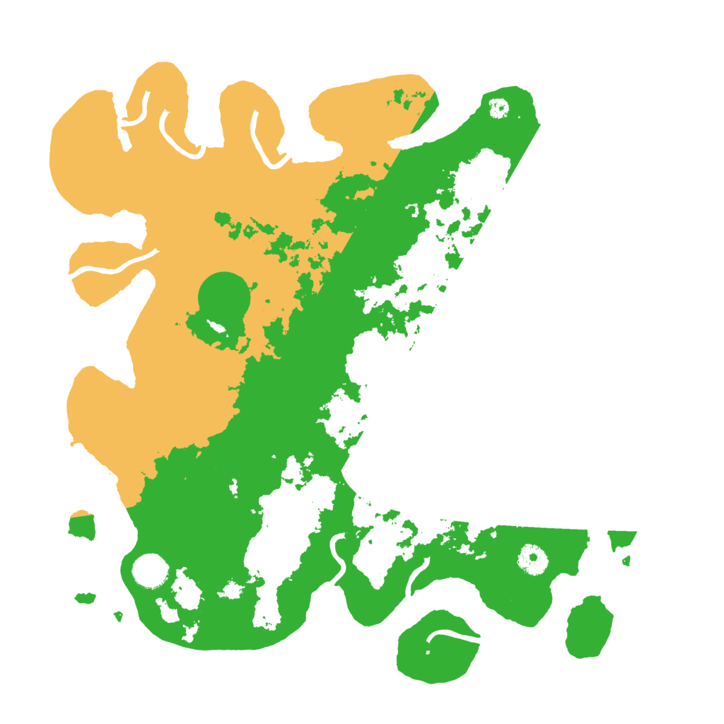 Biome Rust Map: Procedural Map, Size: 3650, Seed: 186292421
