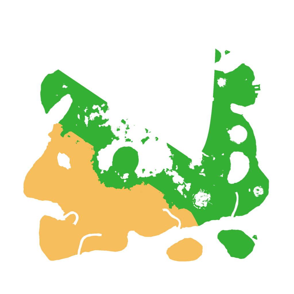 Biome Rust Map: Procedural Map, Size: 3000, Seed: 1018024254