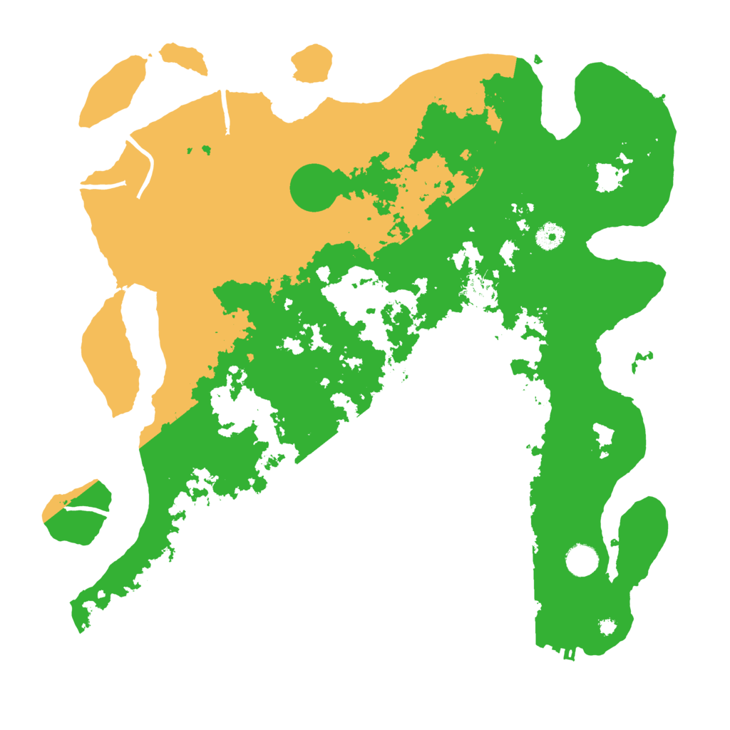 Biome Rust Map: Procedural Map, Size: 4000, Seed: 16907120