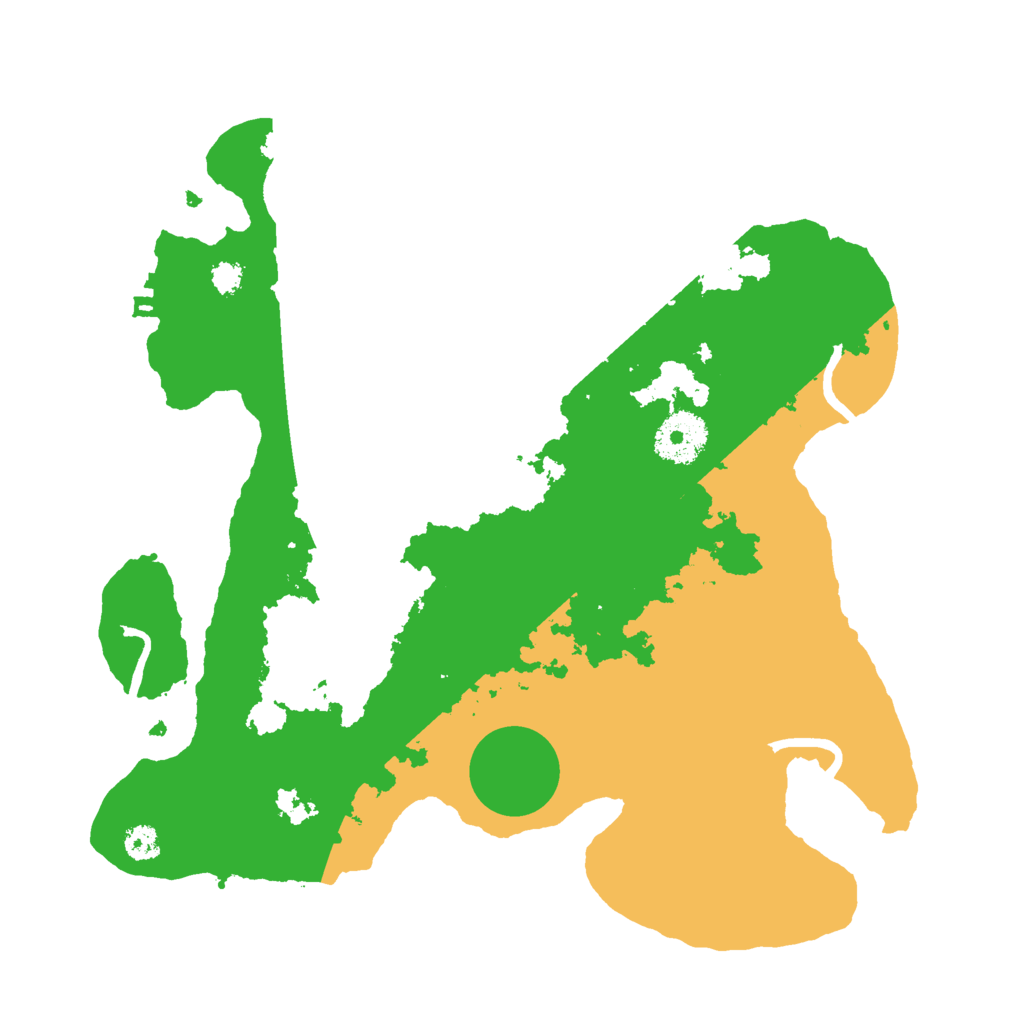 Biome Rust Map: Procedural Map, Size: 3000, Seed: 73767