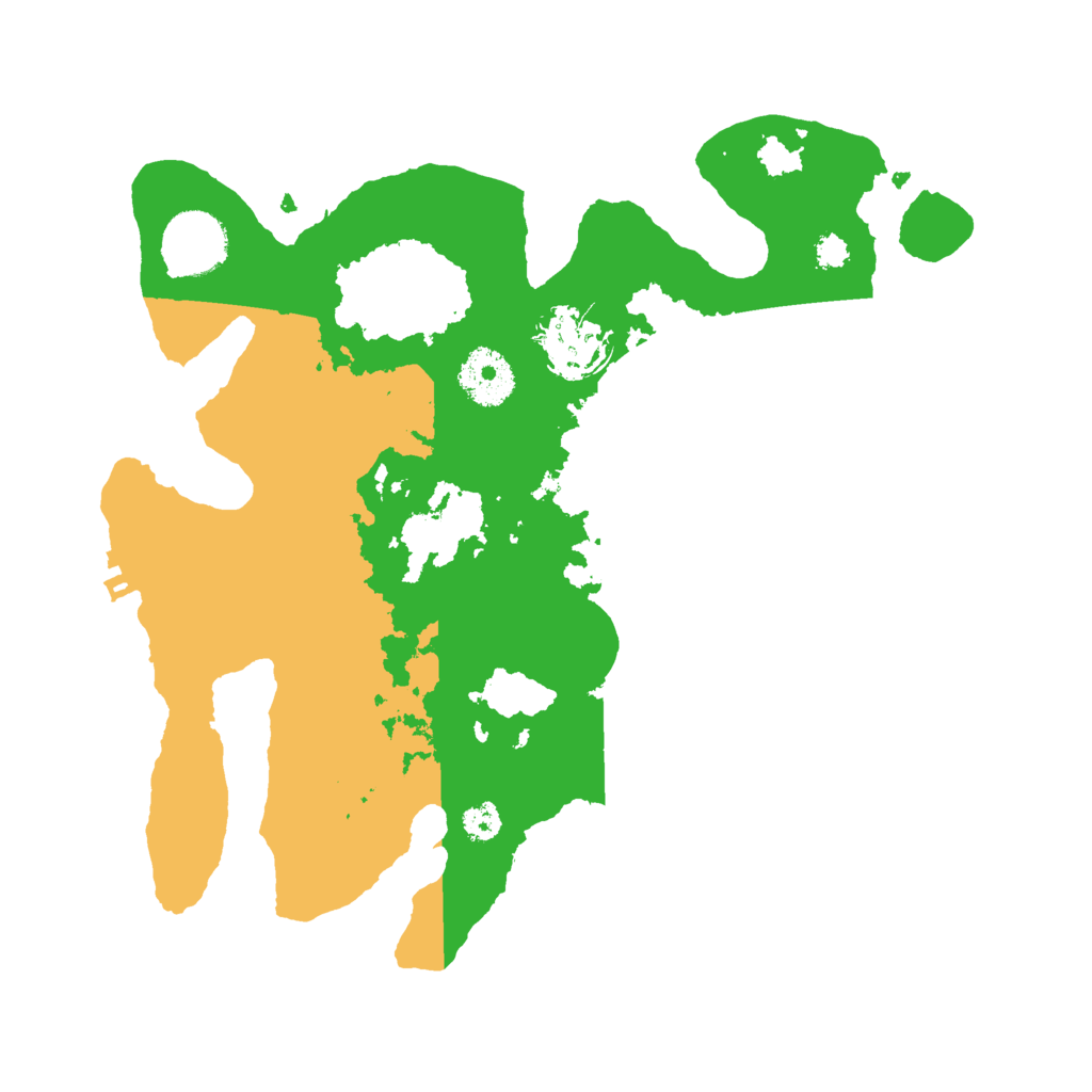 Biome Rust Map: Procedural Map, Size: 3000, Seed: 55379