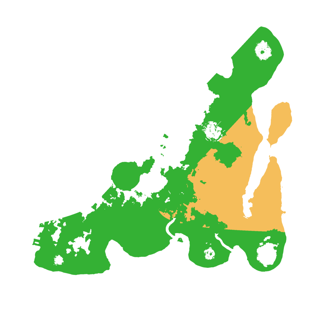 Biome Rust Map: Procedural Map, Size: 3000, Seed: 113915009