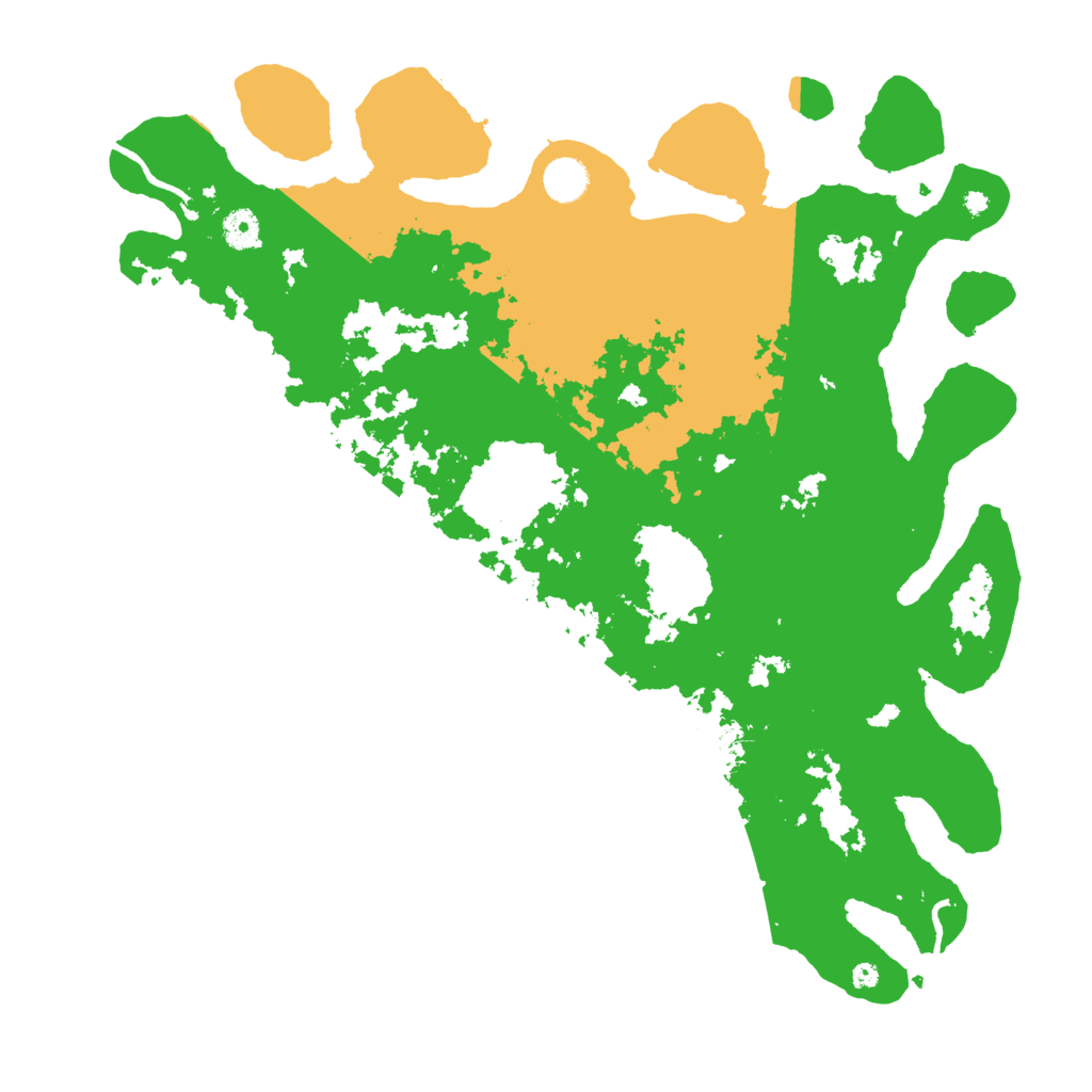 Biome Rust Map: Procedural Map, Size: 4300, Seed: 111280