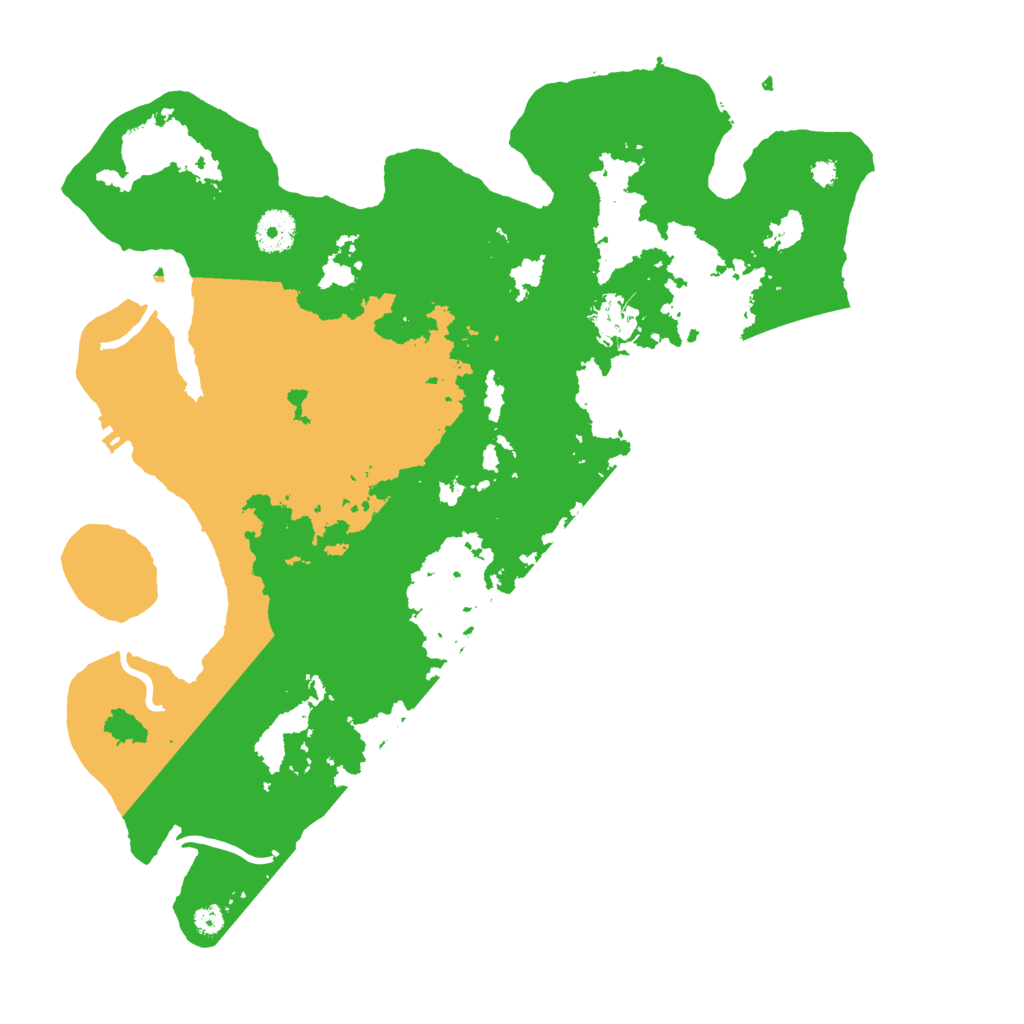 Biome Rust Map: Procedural Map, Size: 3700, Seed: 69420