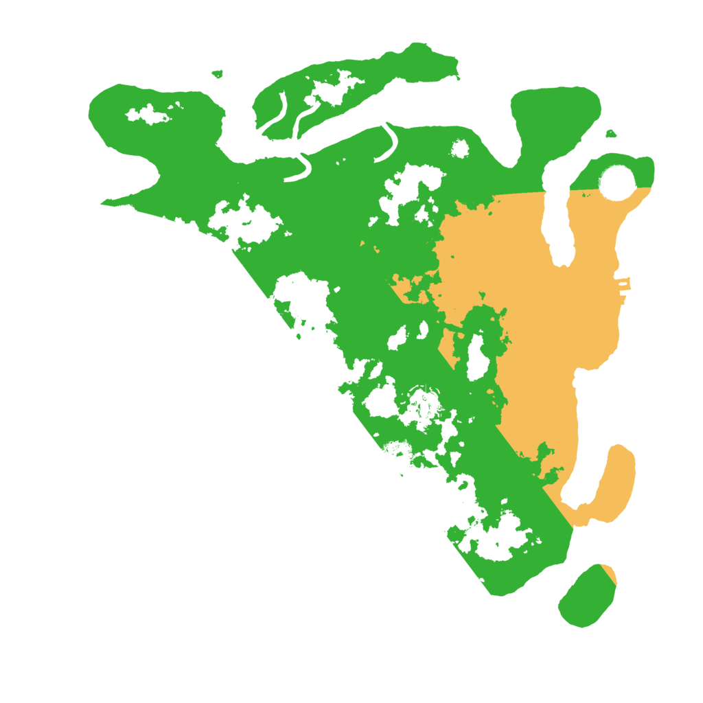 Biome Rust Map: Procedural Map, Size: 3500, Seed: 1127168879