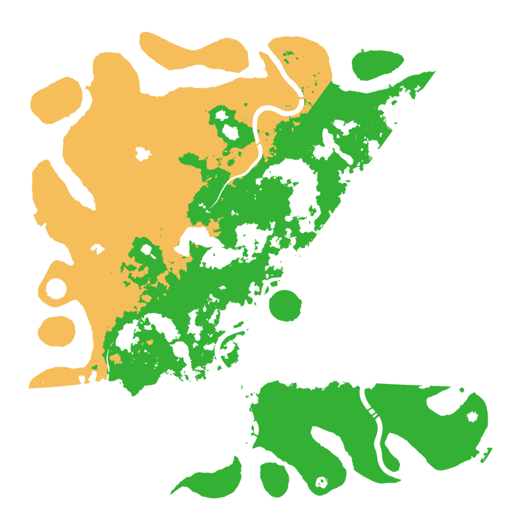 Biome Rust Map: Procedural Map, Size: 4500, Seed: 6748521