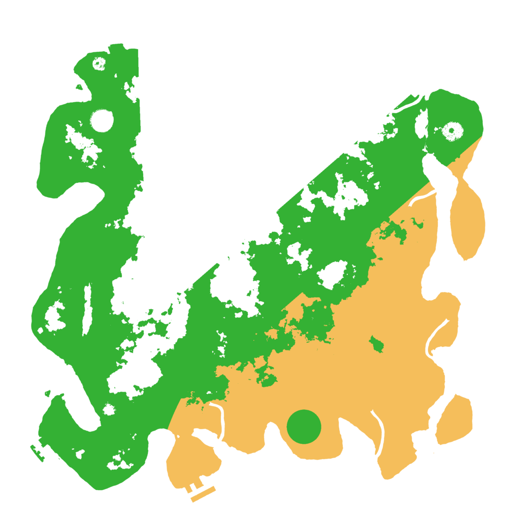 Biome Rust Map: Procedural Map, Size: 4000, Seed: 228829