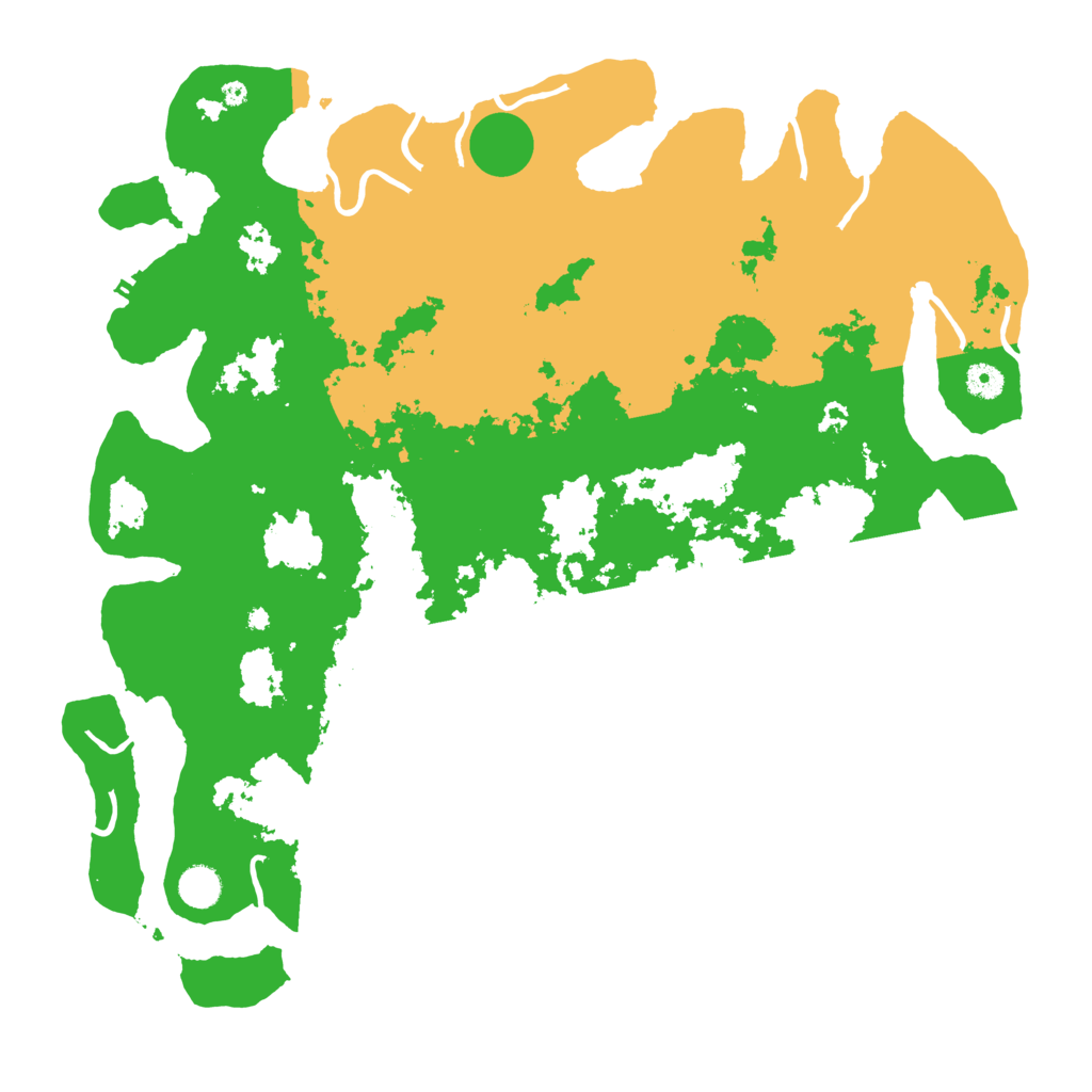 Biome Rust Map: Procedural Map, Size: 4500, Seed: 75468686