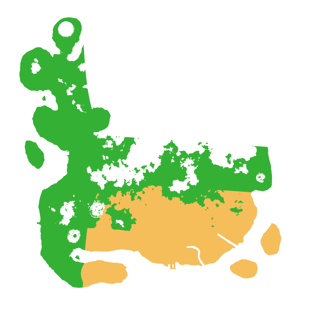 Biome Rust Map: Procedural Map, Size: 3500, Seed: 1645959278