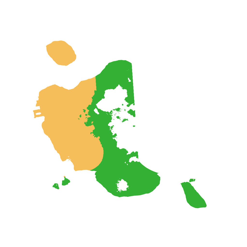 Biome Rust Map: Procedural Map, Size: 1940, Seed: 17510