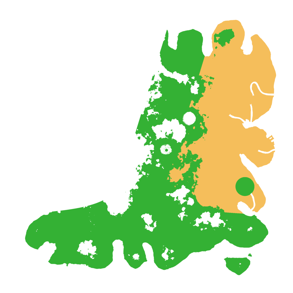 Biome Rust Map: Procedural Map, Size: 4100, Seed: 68974180