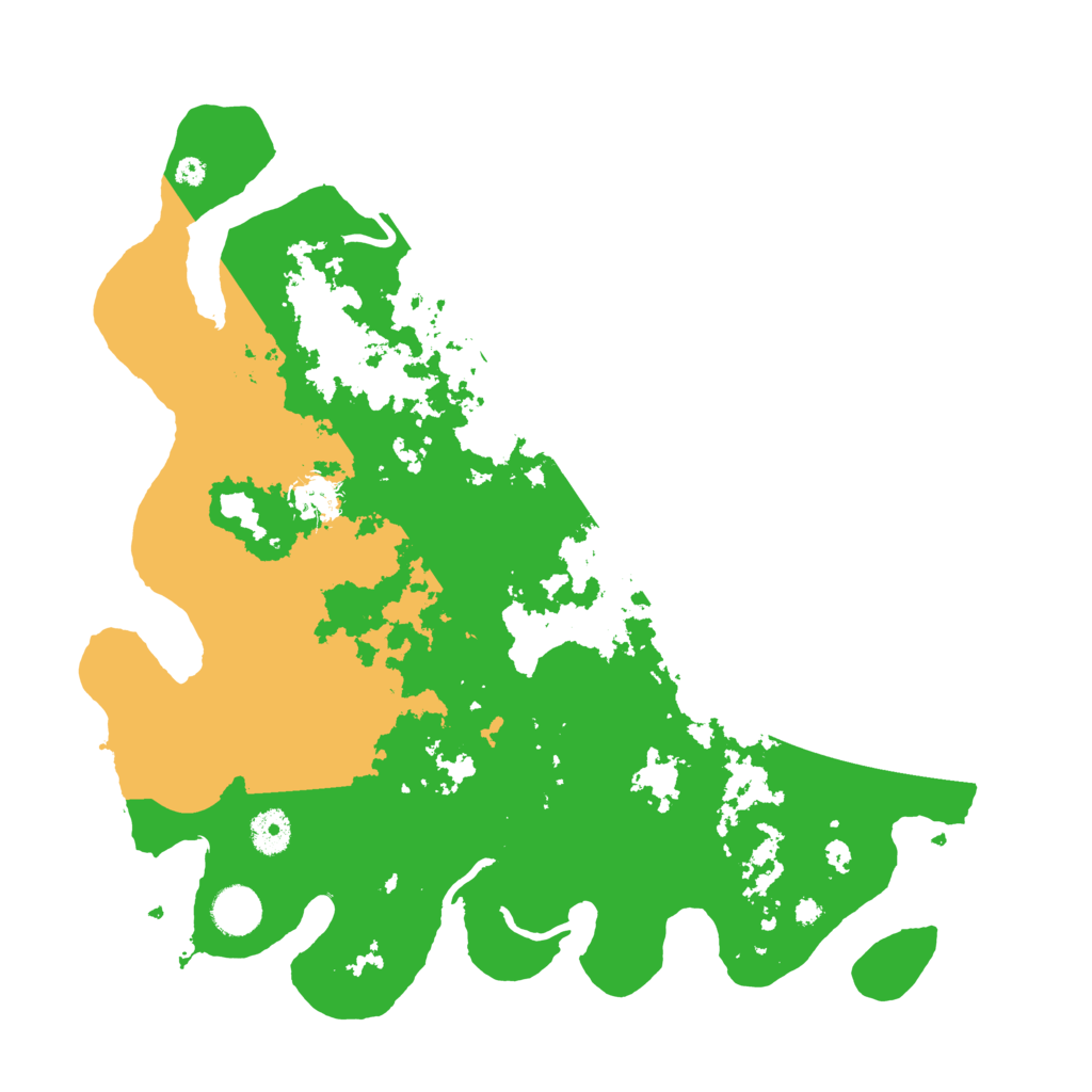 Biome Rust Map: Procedural Map, Size: 3850, Seed: 139349281