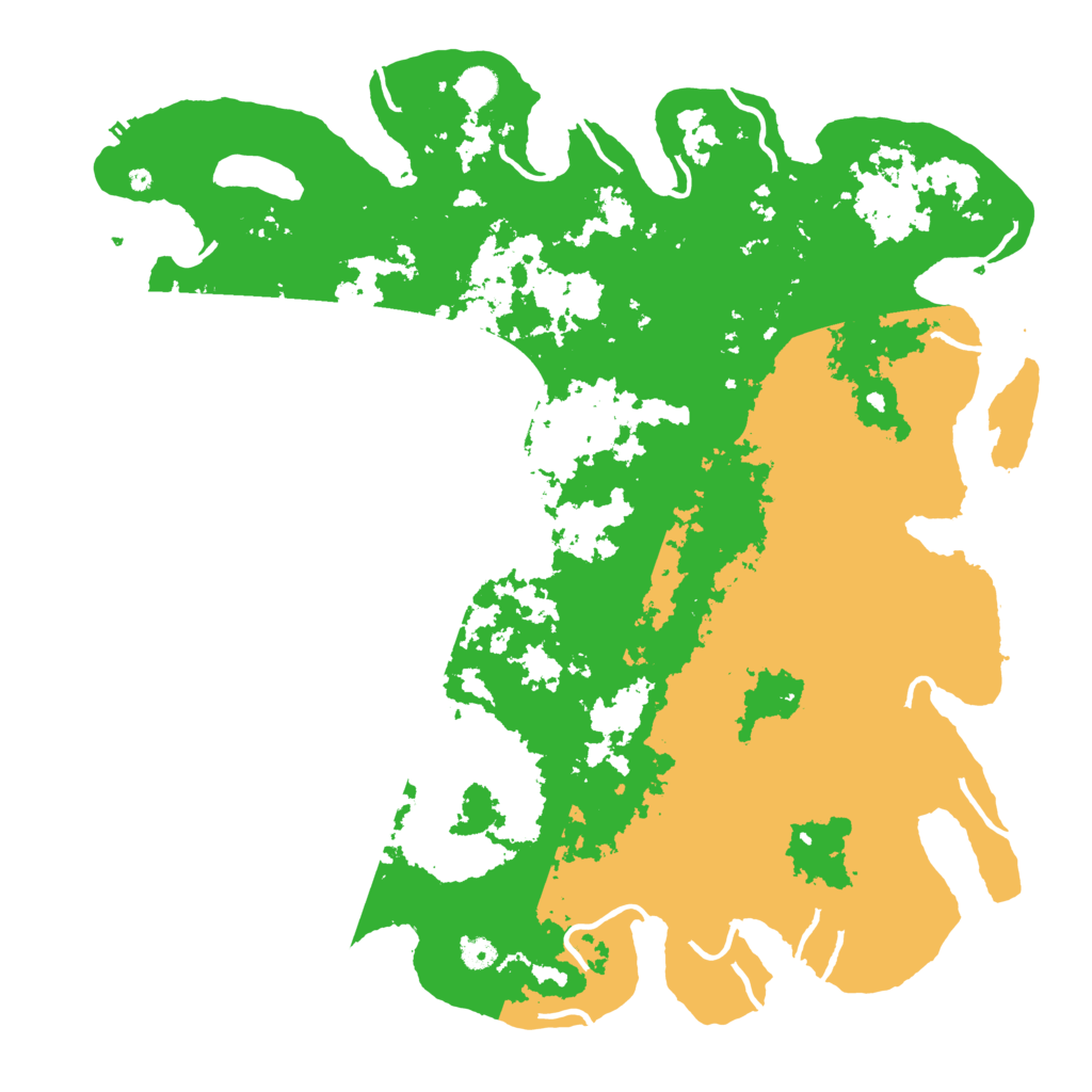 Biome Rust Map: Procedural Map, Size: 5000, Seed: 65303086