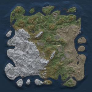 Thumbnail Rust Map: Procedural Map, Size: 4250, Seed: 953715449, 20 Monuments