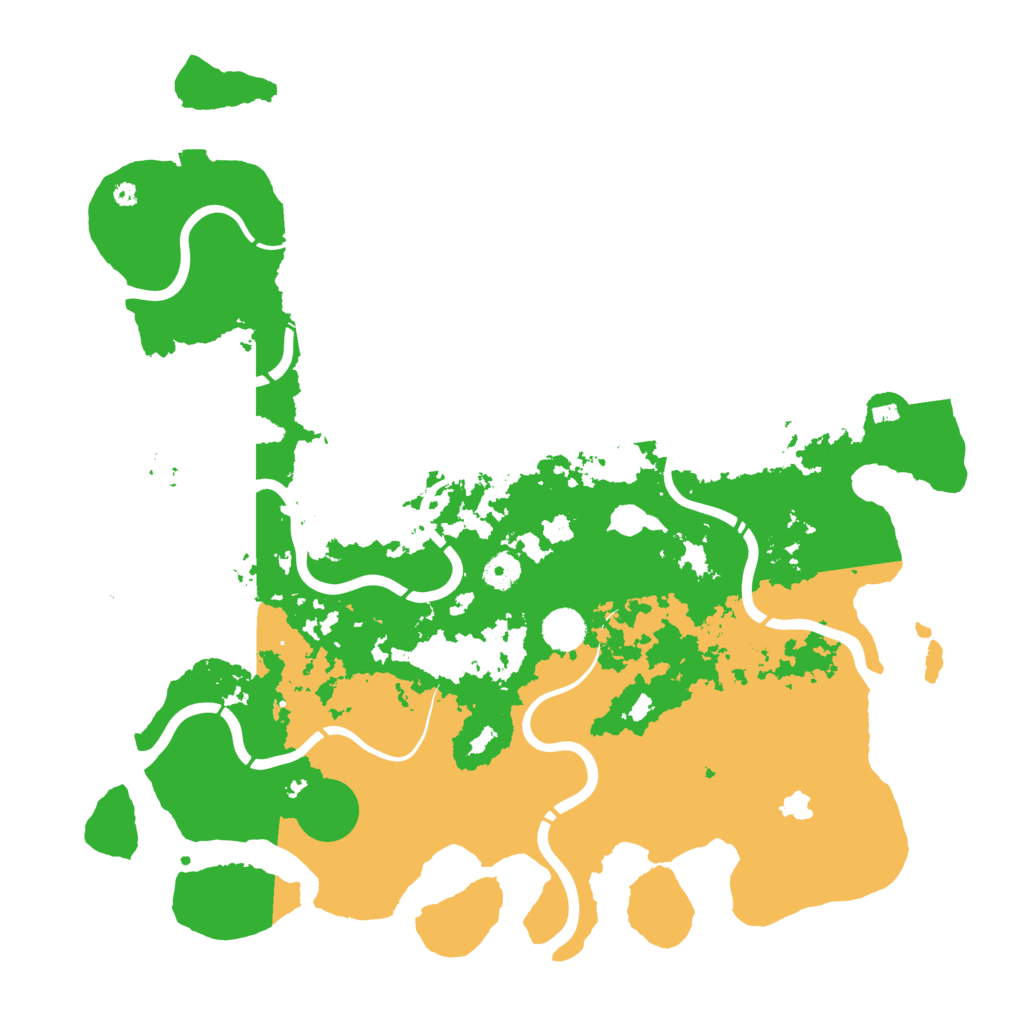 Biome Rust Map: Procedural Map, Size: 4300, Seed: 1072445948