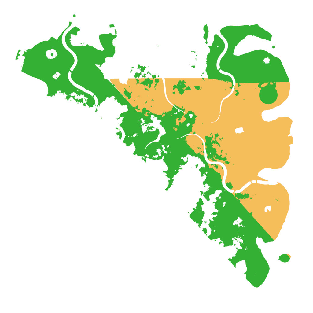 Biome Rust Map: Procedural Map, Size: 4500, Seed: 1073588949