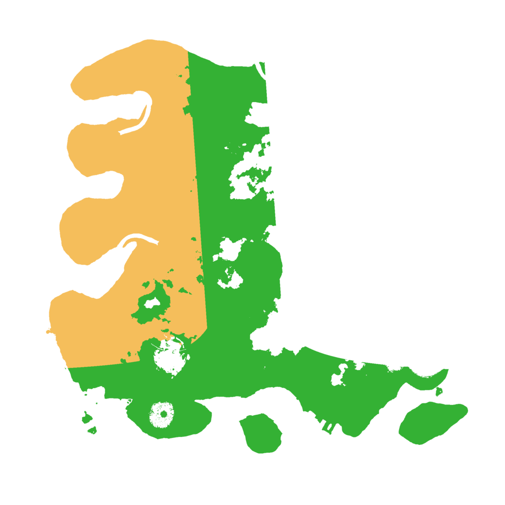 Biome Rust Map: Procedural Map, Size: 3000, Seed: 17510
