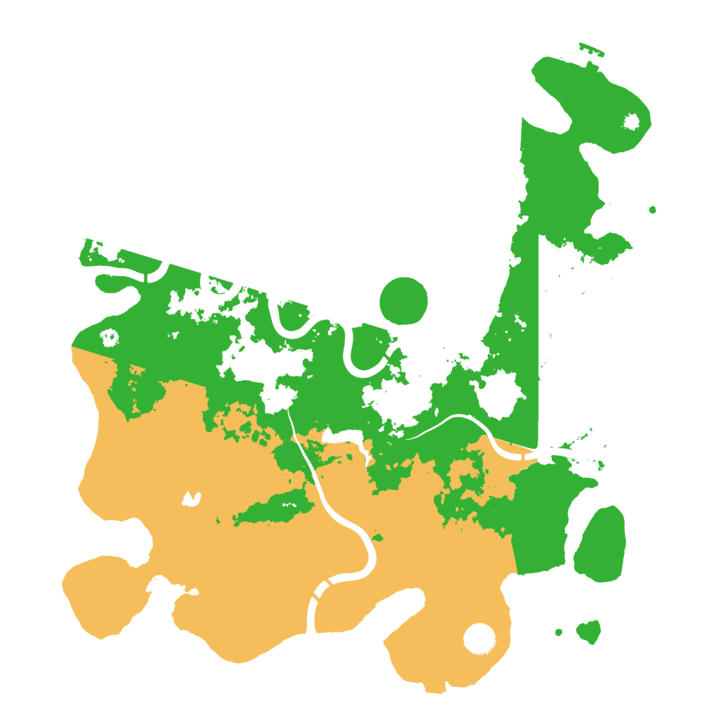 Biome Rust Map: Procedural Map, Size: 4000, Seed: 5826371