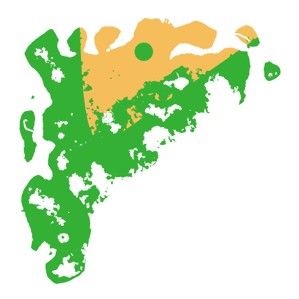 Biome Rust Map: Procedural Map, Size: 4300, Seed: 195363877