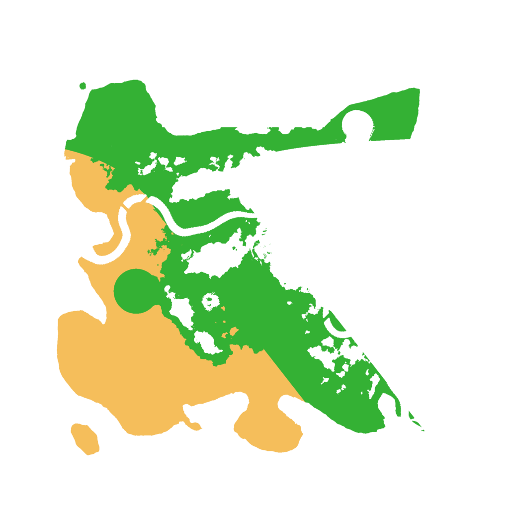 Biome Rust Map: Procedural Map, Size: 3000, Seed: 1316989995